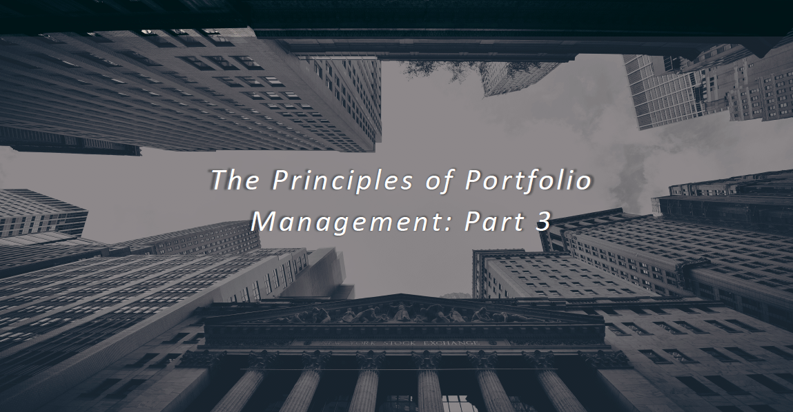 Principles of Portfolio Management: Part 3 – SWL Webinar Episode